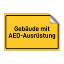 Gebäude mit AED-Ausrüstung