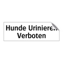 Hunde Urinieren Verboten