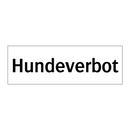Hundeverbot