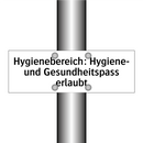 Hygienebereich: Hygiene- und Gesundheitspass erlaubt
