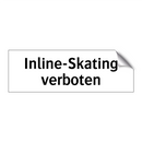 Inline-Skating verboten