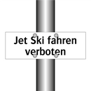 Jet Ski fahren verboten