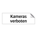 Kameras verboten