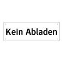 Kein Abladen