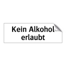 Kein Alkohol erlaubt
