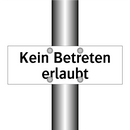 Kein Betreten erlaubt