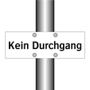 Kein Durchgang