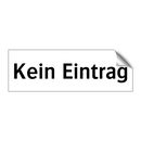 Kein Eintrag