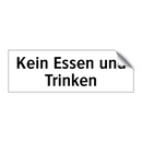 Kein Essen und Trinken