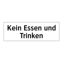 Kein Essen und Trinken