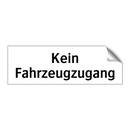 Kein Fahrzeugzugang