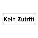 Kein Zutritt