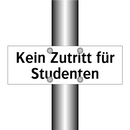 Kein Zutritt für Studenten