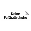 Keine Fußballschuhe