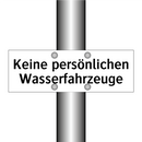 Keine persönlichen Wasserfahrzeuge