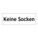 Keine Socken