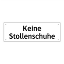 Keine Stollenschuhe