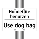 Hundetüte benutzen - Use dog bag