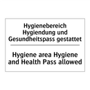 Hygienebereich Hygiendung und /.../ - Hygiene area Hygiene and Health /.../
