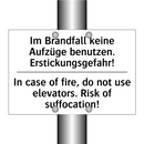 Im Brandfall keine Aufzüge benutzen. /.../ - In case of fire, do not use elevators. /.../