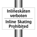 Inlineskaten verboten - Inline Skating Prohibited