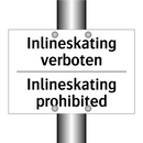 Inlineskating verboten - Inlineskating prohibited