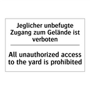 Jeglicher unbefugte Zugang zum /.../ - All unauthorized access to the /.../