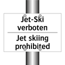 Jet-Ski verboten - Jet skiing prohibited