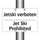 Jetski verboten - Jet Ski Prohibited
