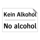 Kein Alkohol - No alcohol