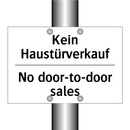 Kein Haustürverkauf - No door-to-door sales