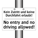 Kein Durchgang - No passage