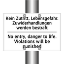 Kein Fahrzeugzugang - No Vehicle Access