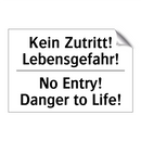 Kein Laufen - No running