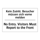 Kein Lkw-Verkehr - No truck driving
