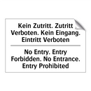 Kein Müllabladen - No Littering