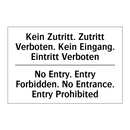 Kein Müllabladen - No Littering