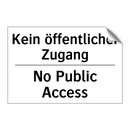 Kein offenes Feuer - No open flame