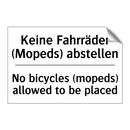 Kein Personentransport erlaubt - No passenger transport allowed