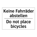 Kein Saugen erlaubt - No suction allowed