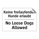 Kein Tauchen - No Diving