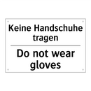 Kein Unbefugter diese Maschine /.../ - No unauthorized person may operate /.../