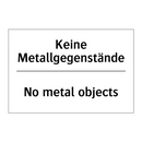 Kein Zutritt für Anhänger - No entry for trailers