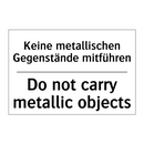 Kein Zutritt für betriebsfremde /.../ - No entry for unauthorized persons/.../
