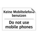 Kein Zutritt für Fahrzeuge mit /.../ - No entry for vehicles running /.../
