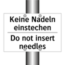 Kein Zutritt für Personen mit /.../ - No entry for persons with a pacemaker/.../
