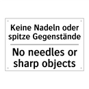 Kein Zutritt für Personen mit /.../ - No entry for people with pacemakers/.../