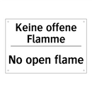 Kein Zutritt für Personen mit /.../ - No entry for persons with metal /.../