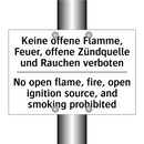 Kein Zutritt für Personen mit /.../ - No entry for people with metal /.../