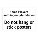Kein Zutritt für Unbefugte - No Entry for Unauthorized Persons/.../